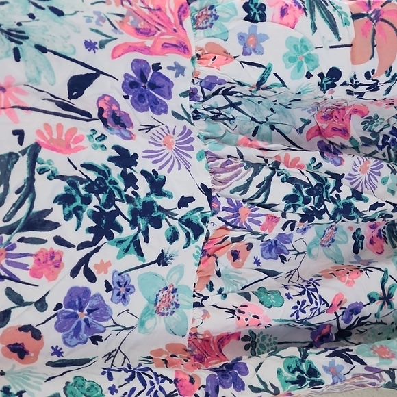 OshKosh floral cap sleeve dress, size 7, great condition. - Picture 5 of 7